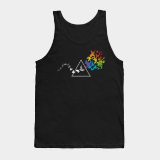 butterfly into prism Tank Top